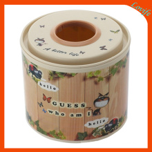 Cartoon Runde Kerbe Top Tissue Boxes für Haus (FF-5009-1)